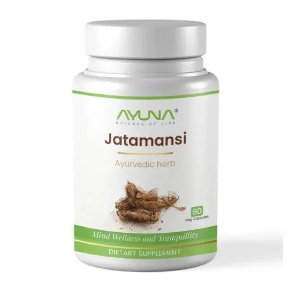 Ayuna Jatamansi Veg Capsules, 60Capsules, Ayuna063-1.webp, Ayuna063 1