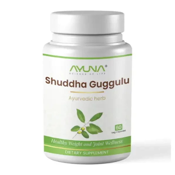 Ayuna Shudda Guggulu Capsules, 60Capsules, Ayuna074-1.webp, Ayuna074 1