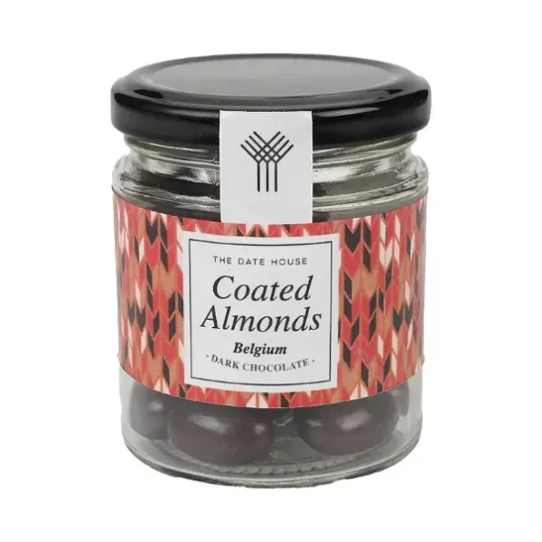 Dark Chocolate Coated Almonds 100gm, Pack of 1