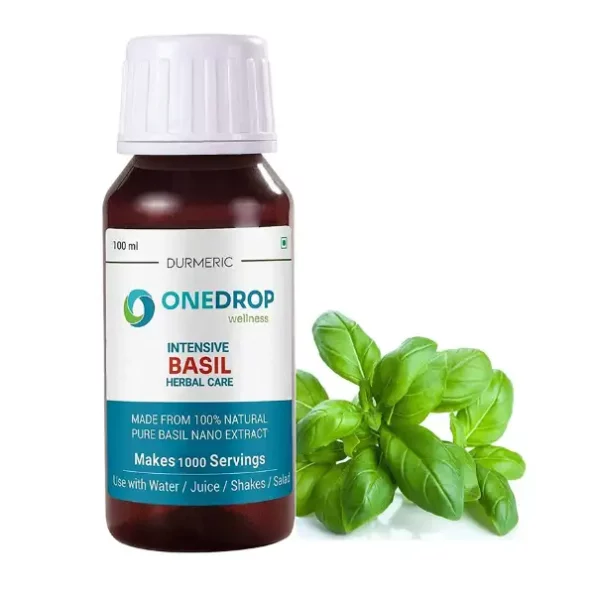 Onedrop Wellness Intensive Basil Herbal Drops - 100 Ml, ODWD-Basil-100ml-1.webp, ODWD Basil 100ml 1