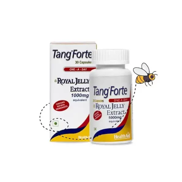 HealthAid Tang Forte (Royal Jelly 1000mg), 30 Capsules available on Herbkart