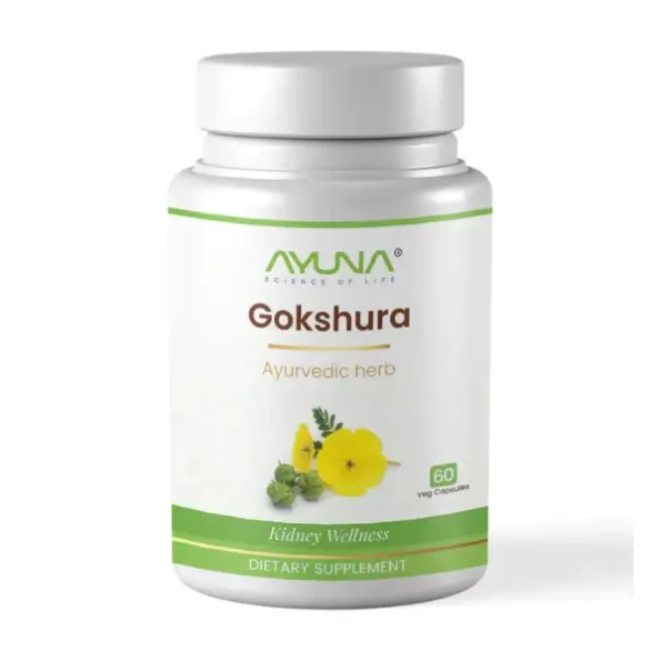 Ayuna Goksura Veg Capsules, 60Capsules, Ayuna060-1.webp, Ayuna060 1