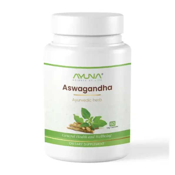 Ayuna Ashwagandha Veg Capsules, 60Capsules, Ayuna056-1.webp, Ayuna056 1