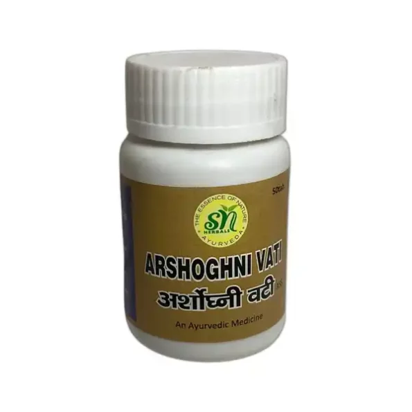 SN Herbals Arshoghni Vati, 50 Tablet, Snherbals-004-1.webp, Snherbals 004 1