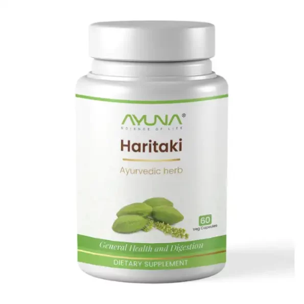 Ayuna Haritaki VegCapsules, 60Capsules, Ayuna062-1.webp, Ayuna062 1