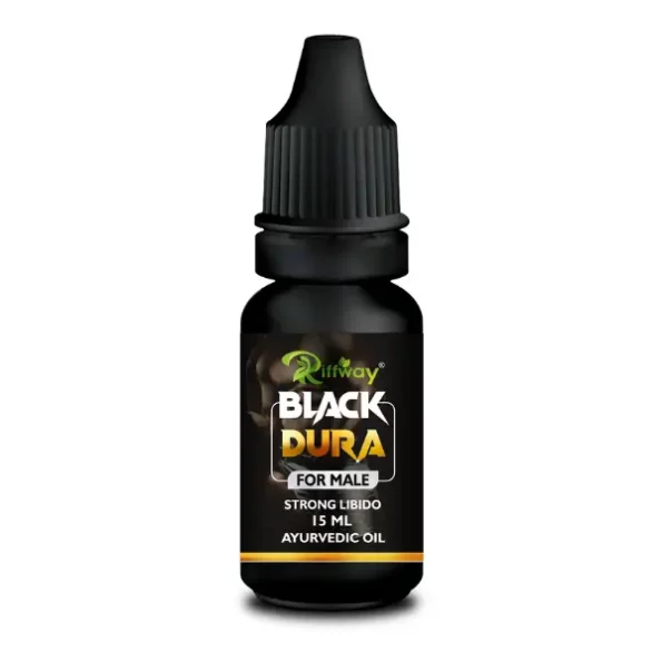 Riffway Black Dura Sexual Oil, 15ML available on Herbkart