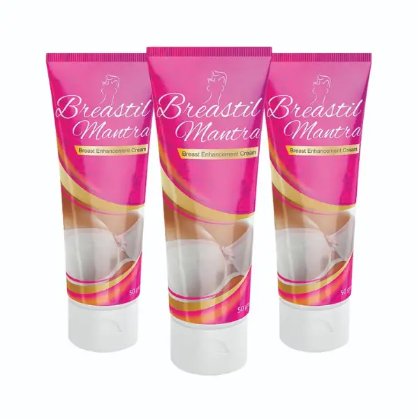 Tantraxx Breastil Mantra Breast Enhancement Cream for Women Pack of 3 50 gm Each