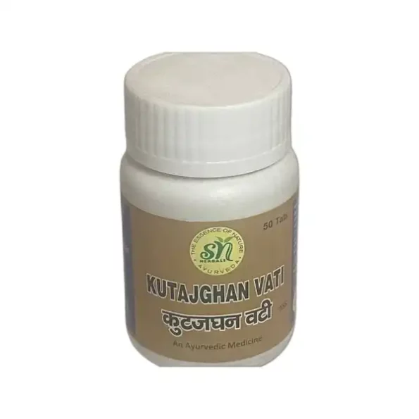 SN Herbals Kutajghan Vati, 50 Tablet available on Herbkart