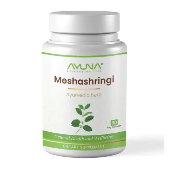 Ayuna Meshashring Veg Capsules, 60Capsules available on Herbkart