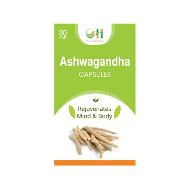 Garveish Herbals Ashwagandha Capsule, 30 Capsule available on Herbkart