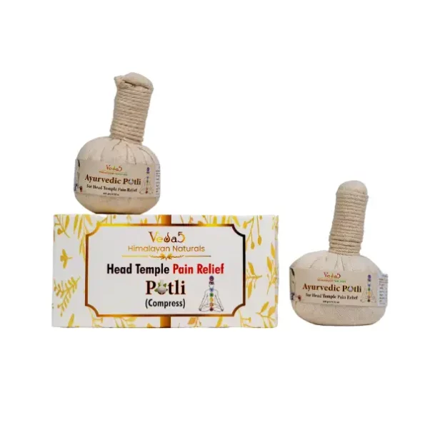 Veda5 Ayurvedic Head Temple Pain Relief Potli - Himalayan Naturals