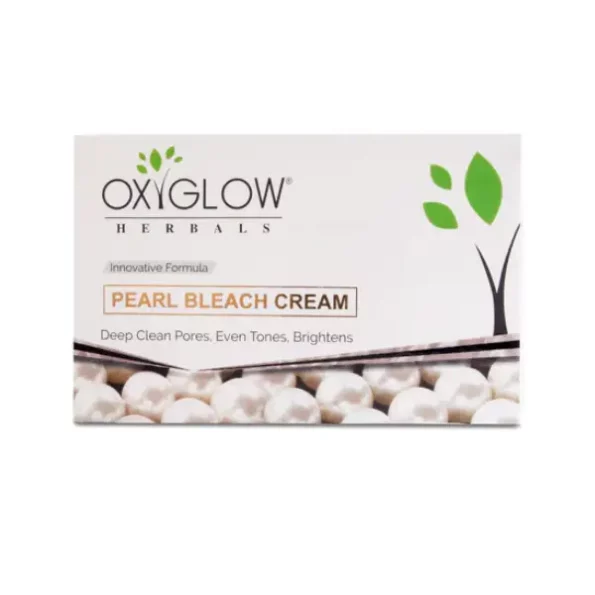 Pearl Bleach Cream - Deep Clean Pores & Even Tones, 300 gm (Pack of 1)