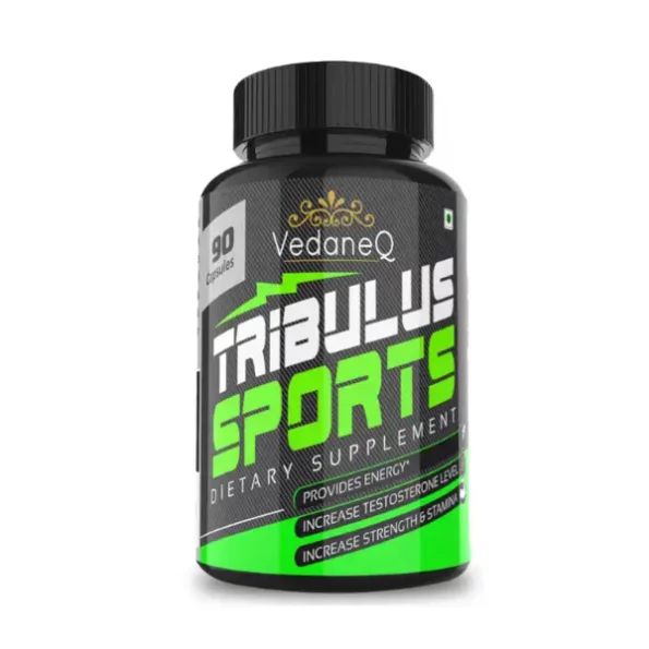 VedaneQ Tribulus Terrestris Testosterone Booster Gokshura (90 No), VedaneQved_trib-1.webp, VedaneQved trib 1