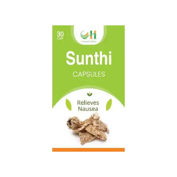 Garveish Herbals Sunthi Capsule, 30 Capsule, GarveishHerbals045-1.webp, GarveishHerbals045 1