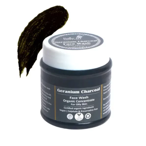 Geranium Charcoal Face Wash Concentrate 125 g