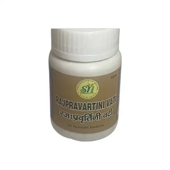 SN Herbals Rajpravartani Vati, 50 Tablet available on Herbkart