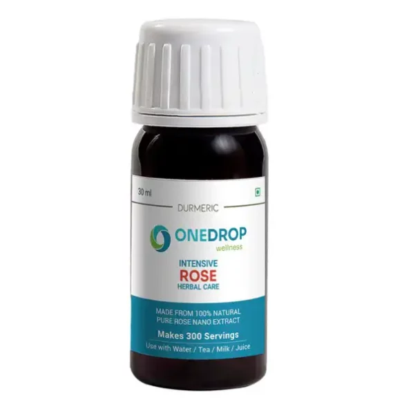 Onedrop Wellness Rose Oil Extract Concentrate Drops 30 ml, Alternate to Rose Essential Oil, Makes 300 Servings, ODWD-Rose_30ml-1.webp, ODWD Rose 30ml 1