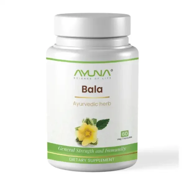 Ayuna Bala Veg Capsules, 60Capsules, Ayuna057-1.webp, Ayuna057 1