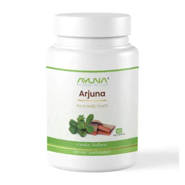 Ayuna Arjuna Veg Capsules, 60Capsules, Ayuna054-1.webp, Ayuna054 1