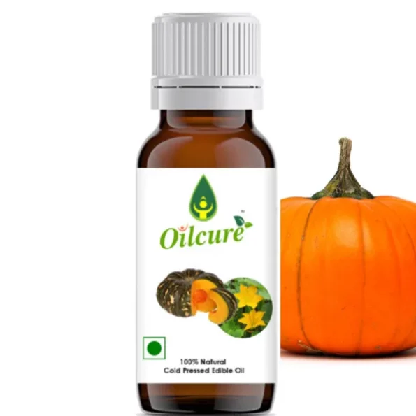 Oilcure Pumpkin Seed Oil Edible,100 ml,Cold Pressed available on Herbkart