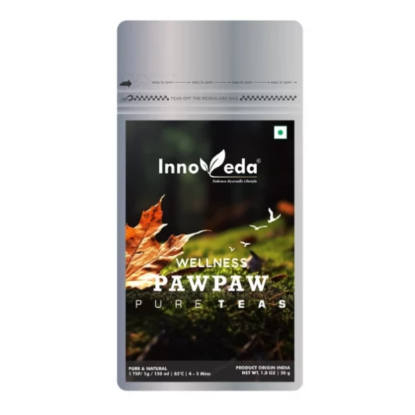 Innoveda Pawpaw Leaf Tea 50 G (40-50 Tea Cups), Innoveda125-1.webp, Innoveda125 1