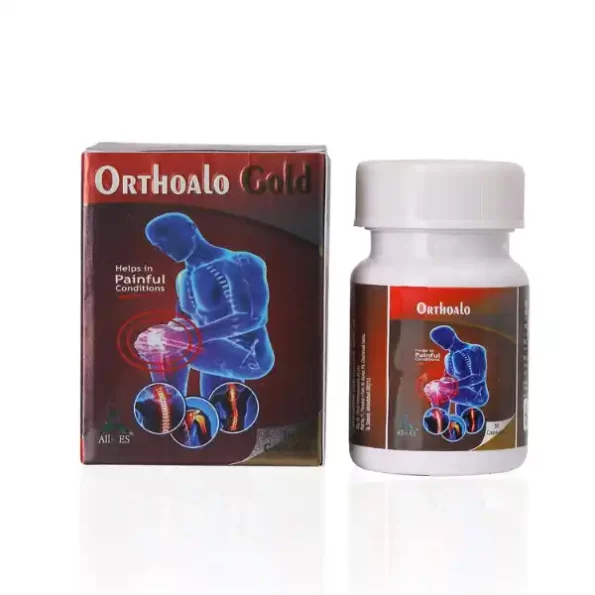 Alloes Ortho Capsules or Pill Tablets Relief of Minor Pain, 30 caps available on Herbkart