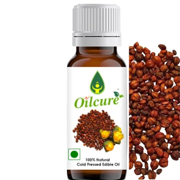 Oilcure Malkangani Oil,Edible,Cold Pressed , 100 ml available on Herbkart