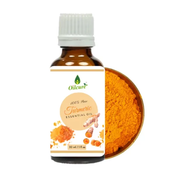 Oilcure Turmeric Essential Oil available on Herbkart