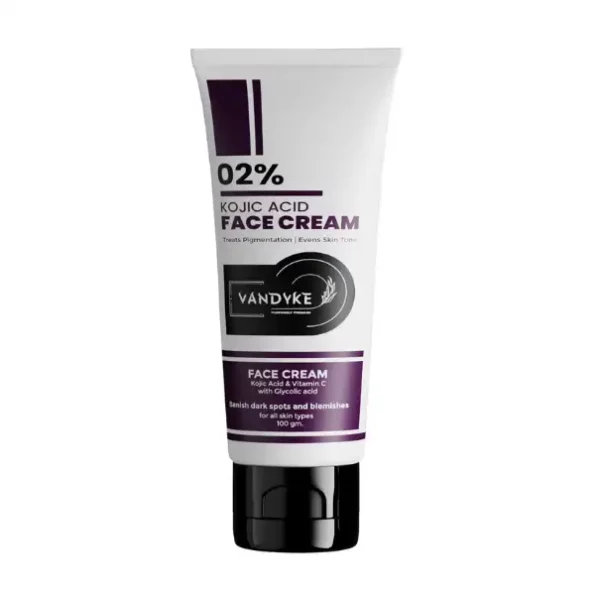 Vandyke 2% Kojic Acid Cream For Pigmentation Face Cream (100 g), Vandyke008-1.webp, Vandyke008 1