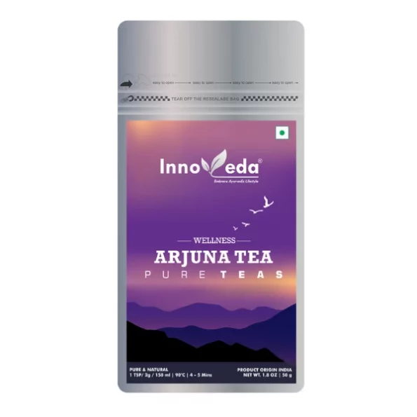 Innoveda Arjuna Heart Tea 50 G (30-40 Tea Cups), Innoveda005-1.webp, Innoveda005 1