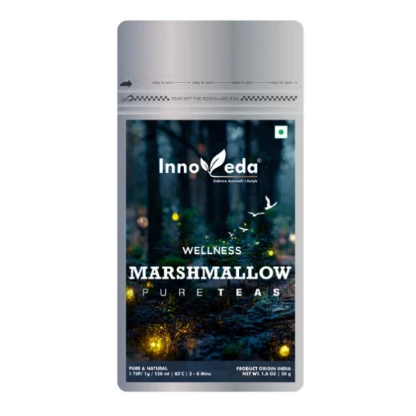 Innoveda Marshmallow Root Tea 50 G (40-50 Tea Cups), Innoveda118-1.webp, Innoveda118 1