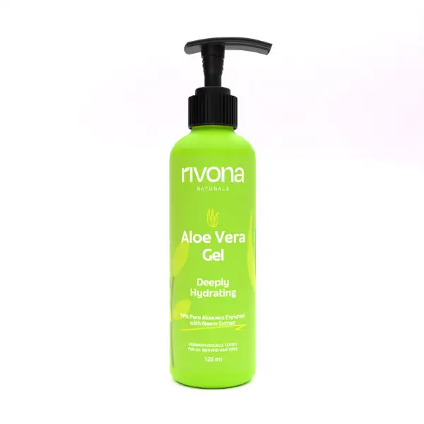 Rivona Naturals Aloe Vera Gel, Aloe Vera + Neem, Magical Gel for Multi