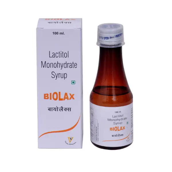 Virgo Healthcare Biolax Lactitol Monohydrate Syrup