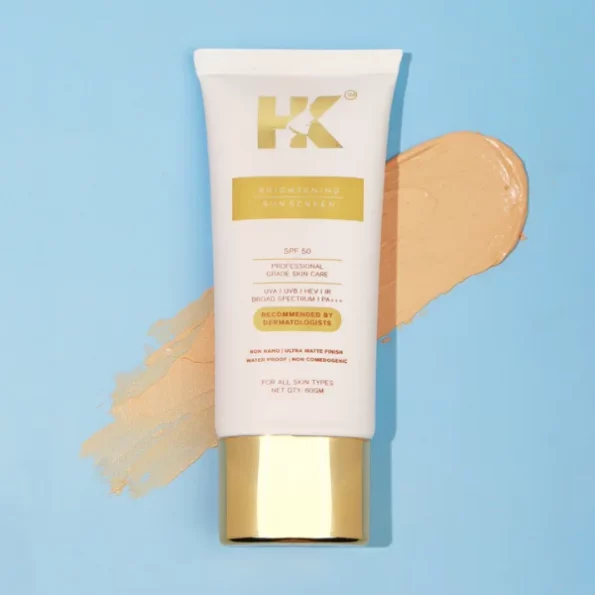 hk glowup brightening sunscreen