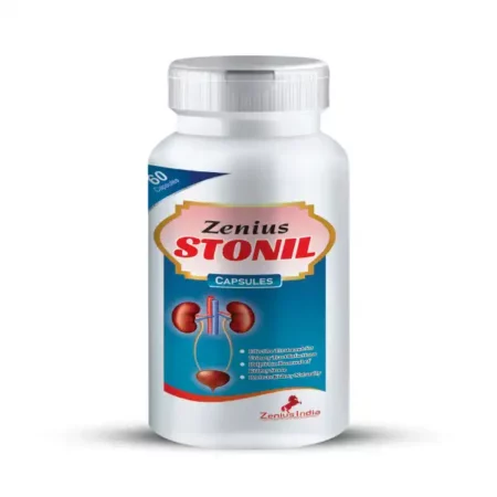 Zenius Stonil Capsule for kidney stone removal (60 Capsules)