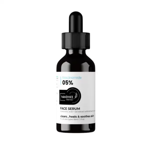 Vandyke 5% Niacinamide Serum with Hyaluronic Acid Hydrating & Repairing Serum (30 ml) available on Herbkart