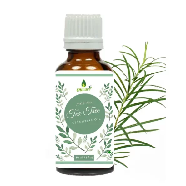 Oilcure Tea Tree Oil - 30 ml available on Herbkart