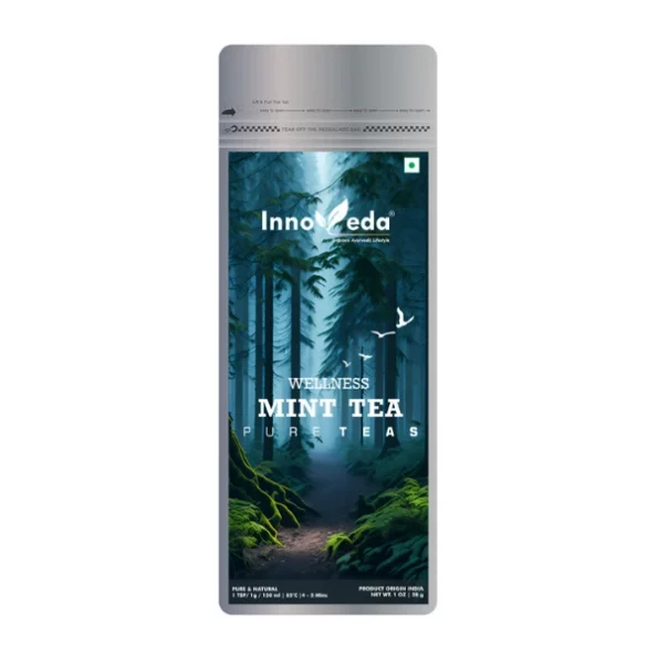 Innoveda Mint Pure Herb 28 G (25 Tea Cups), Innoveda051-1.webp, Innoveda051 1