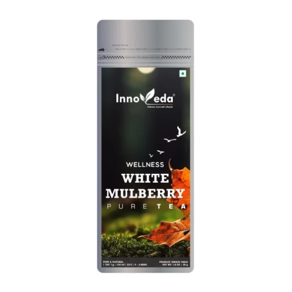 Innoveda White Mulberry Leaf Tea 50 G (40-50 Tea Cups), Innoveda142-1.webp, Innoveda142 1