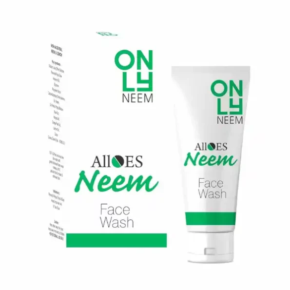 Alloes Neem Facewash, 70gram available on Herbkart