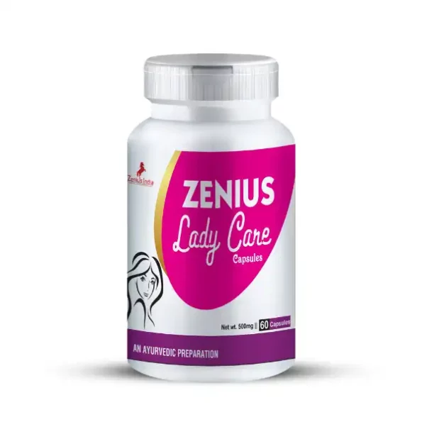 Zenius Lady Care Capsule for leucorrhoea treatmentwhite discharge, ZeniusZLCCAP_PO1-1.webp, ZeniusZLCCAP PO1 1