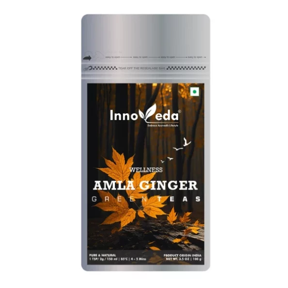 Innoveda Amla Ginger Detox Tea 100 G (50-60 Tea Cups), Innoveda002-1.webp, Innoveda002 1