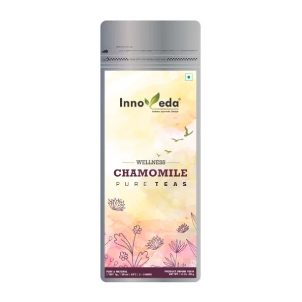 Innoveda Chamomile Buds Tea 50 G (30-40 Tea Cups), Innoveda022-1.webp, Innoveda022 1