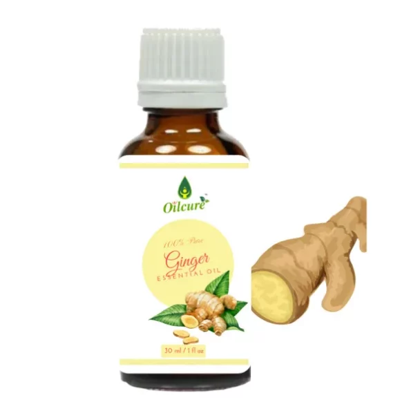 Oilcure Ginger Oil - 30 ml available on Herbkart