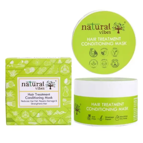 Natural Vibes Hair Treatment Conditioning Mask 100 g with Onion & Coconut, NV_treatment_mask_100g-1.webp, NV treatment mask 100g 1