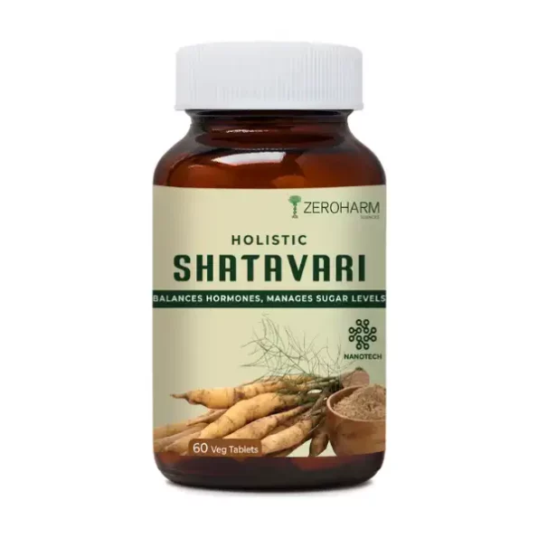 Zeroharm Shatavari, 60 Capsules, ZeroharmZHHS60T-1.webp, ZeroharmZHHS60T 1