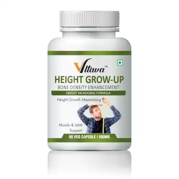 Vltava Height Grow Up Herbal Capsule Body Growth Height Increasing