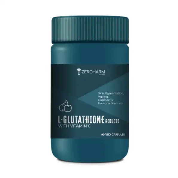 Zeroharm L-Glutathione, 60 Capsules, ZeroharmGTH60C-1.webp, ZeroharmGTH60C 1