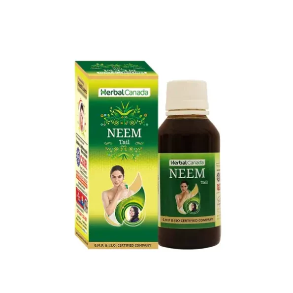 Herbal Canada Neem Oil, 100% Natural 100 ML available on Herbkart