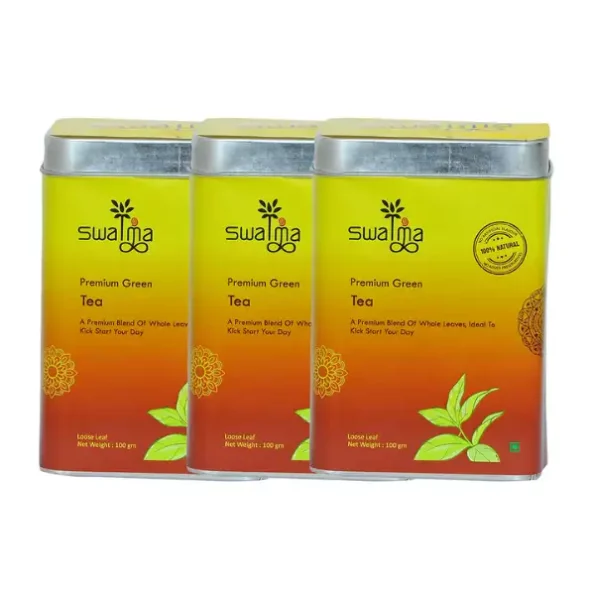Premium Green Tea, 100gm, Pack of 3